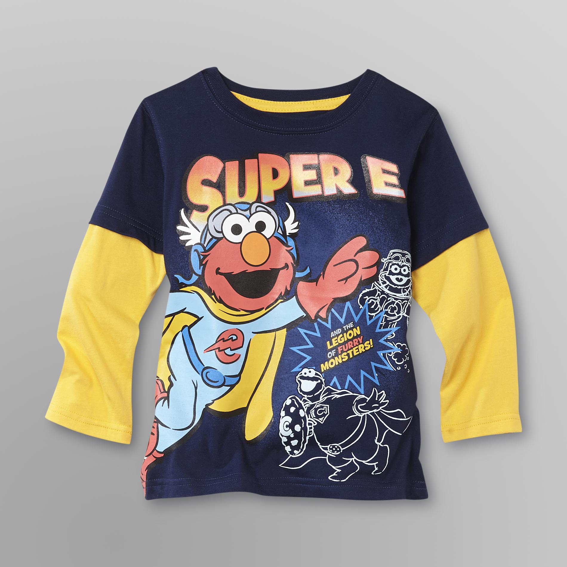 Sesame Street Elmo Toddler Boy's T-Shirt & Cape