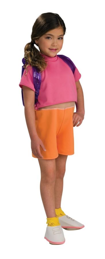 Girls Dora The Explorer Halloween Costume