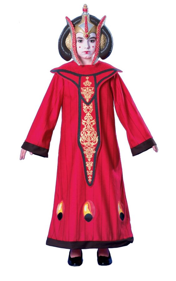Star Wars Queen Amidala  Girls Halloween Costume Deluxe Large