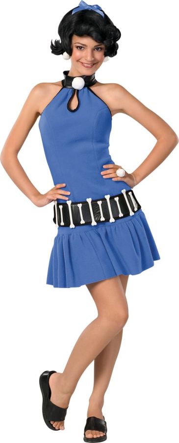 Girls Betty Rubble Teen Halloween Costume Size: S