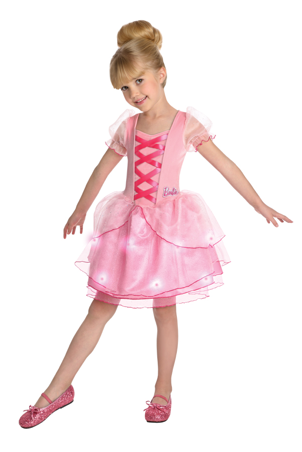 Girls Barbie Ballerina Halloween Costume