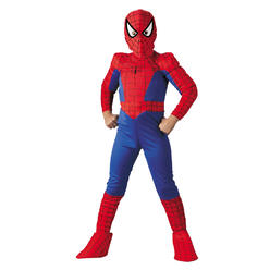 Costumes For All Occasions DG5110J Spiderman Ch Deluxe Comic 12 To 1