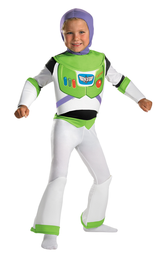Disney Boys Buzz Lightyear Deluxe Halloween Costume Size: M