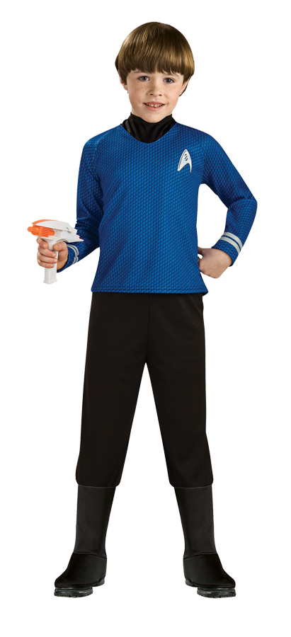 Star Trek Boys Deluxe Blue Halloween Costume