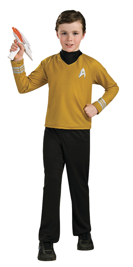Star Trek Boys Deluxe Gold Halloween Costume
