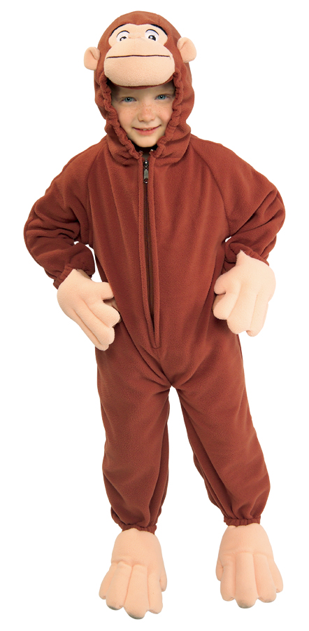 Boys Curious George Halloween Costume