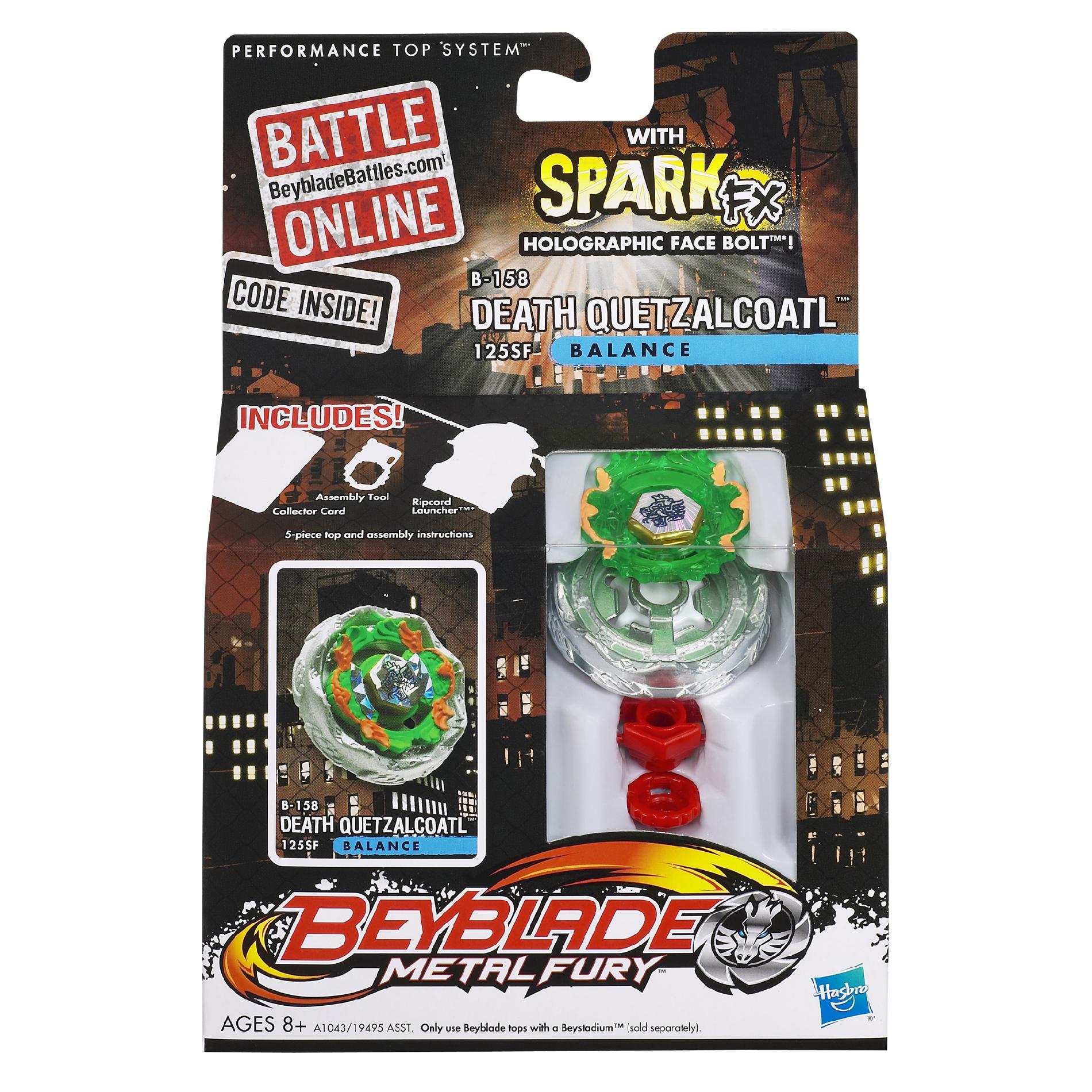 TOUPIE DEATH Quetzalcoatl Beyblade Metal Fury 100% Original