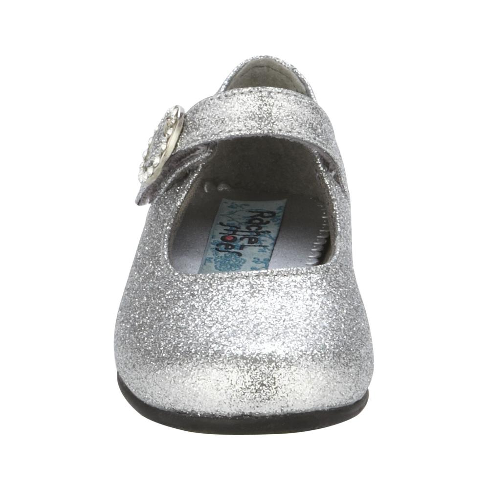 Rachel Shoes Toddler Girl's Dress Maryjane Christina Shoe - Silver Glitter