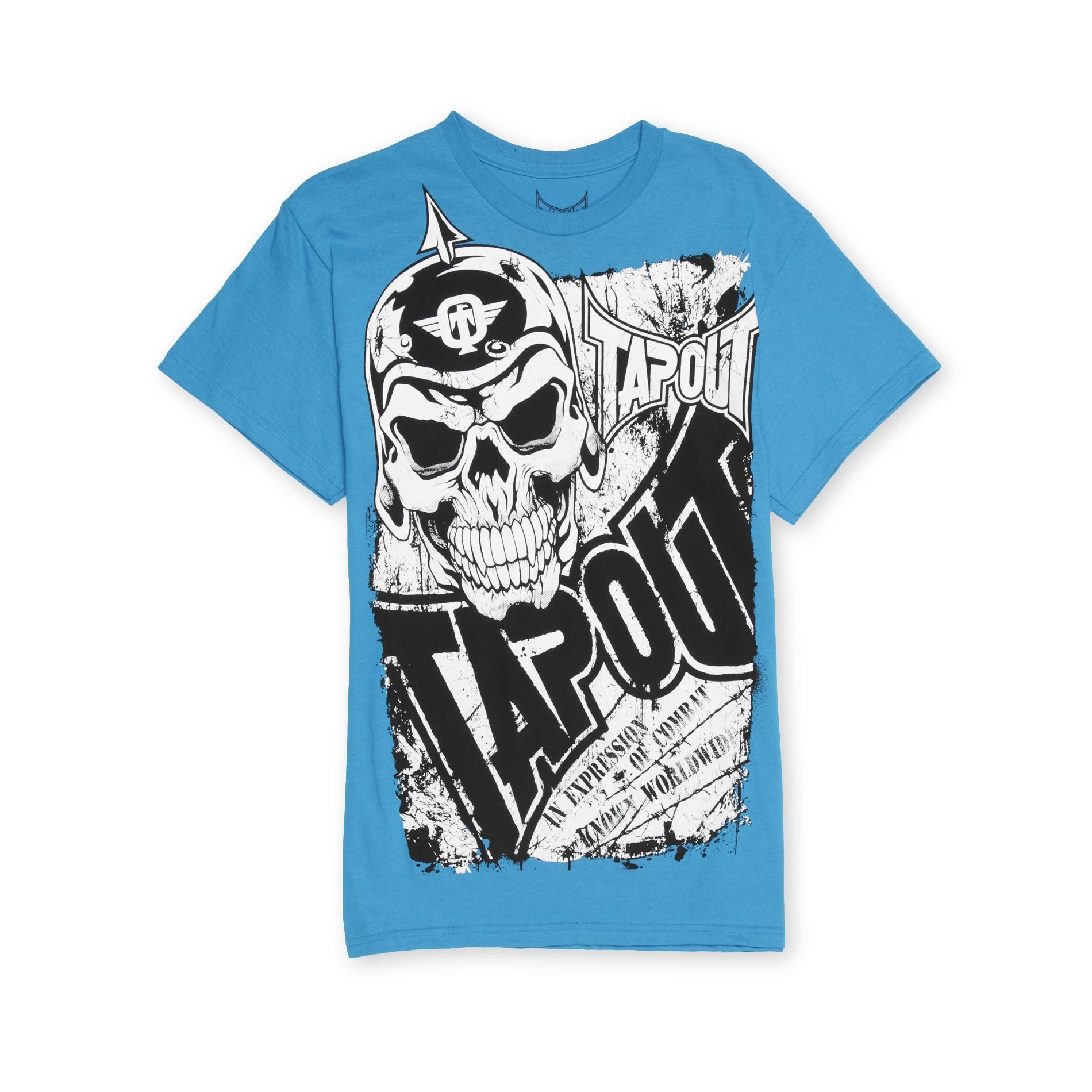 TapouT Young Men's Graphic T-Shirt - Logo Skull