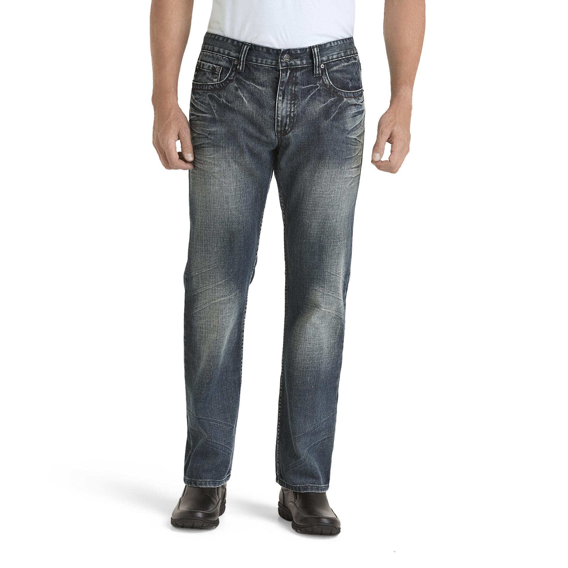 Route 66 Men's Premium Slim Straight Jeans