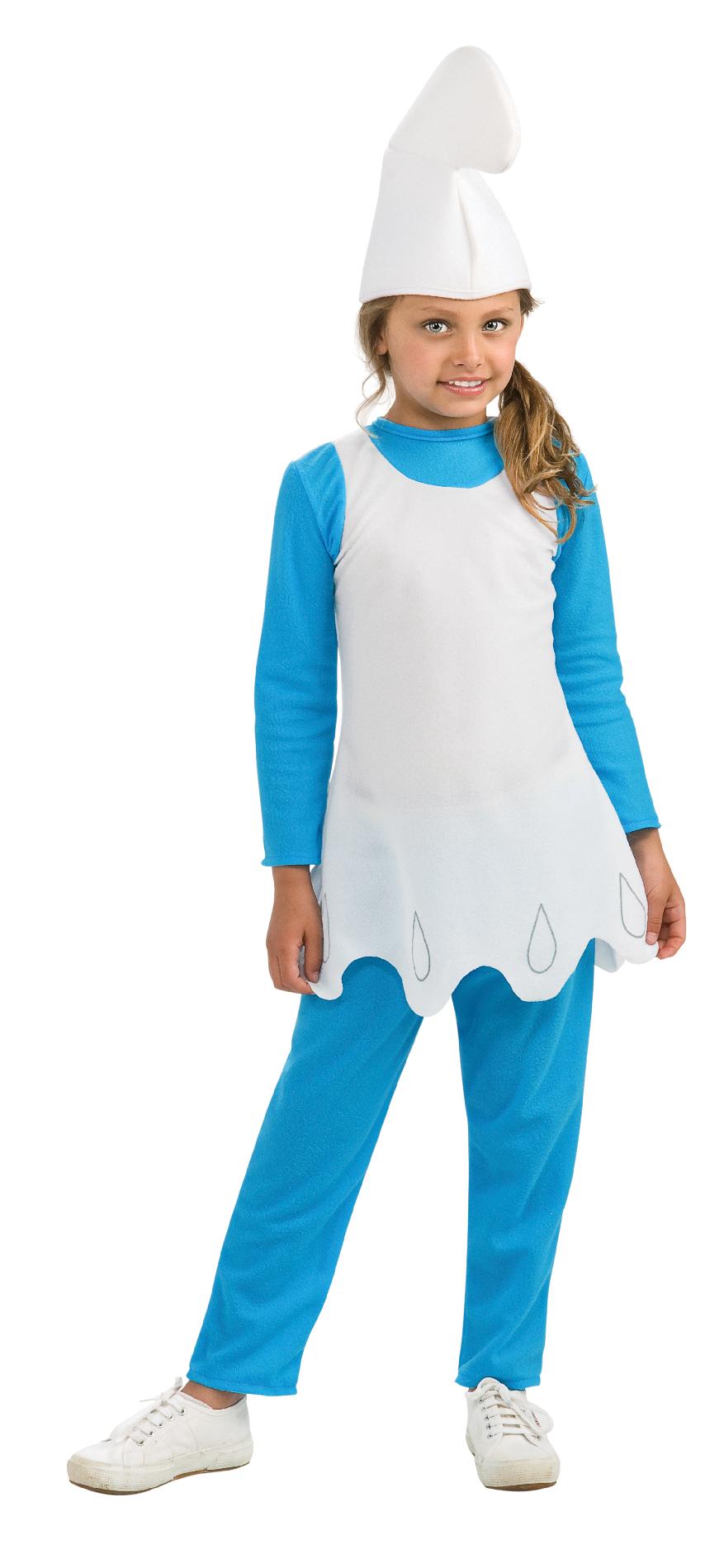 The Smurfs Smurfette Girls Halloween Costume