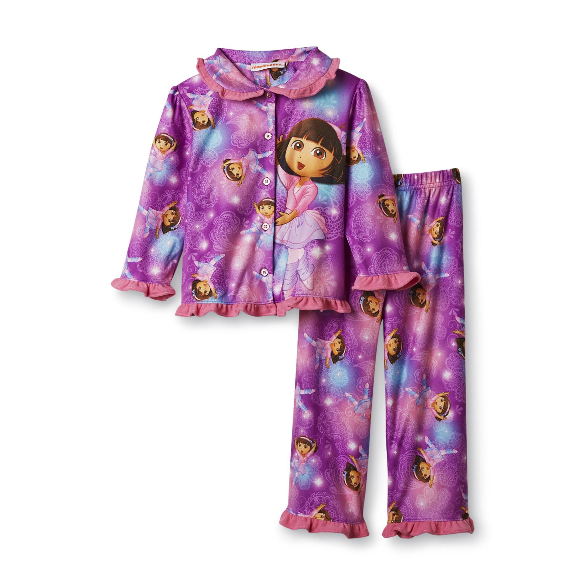 Nickelodeon Dora the Explorer Infant & Toddler Girl's Pajamas