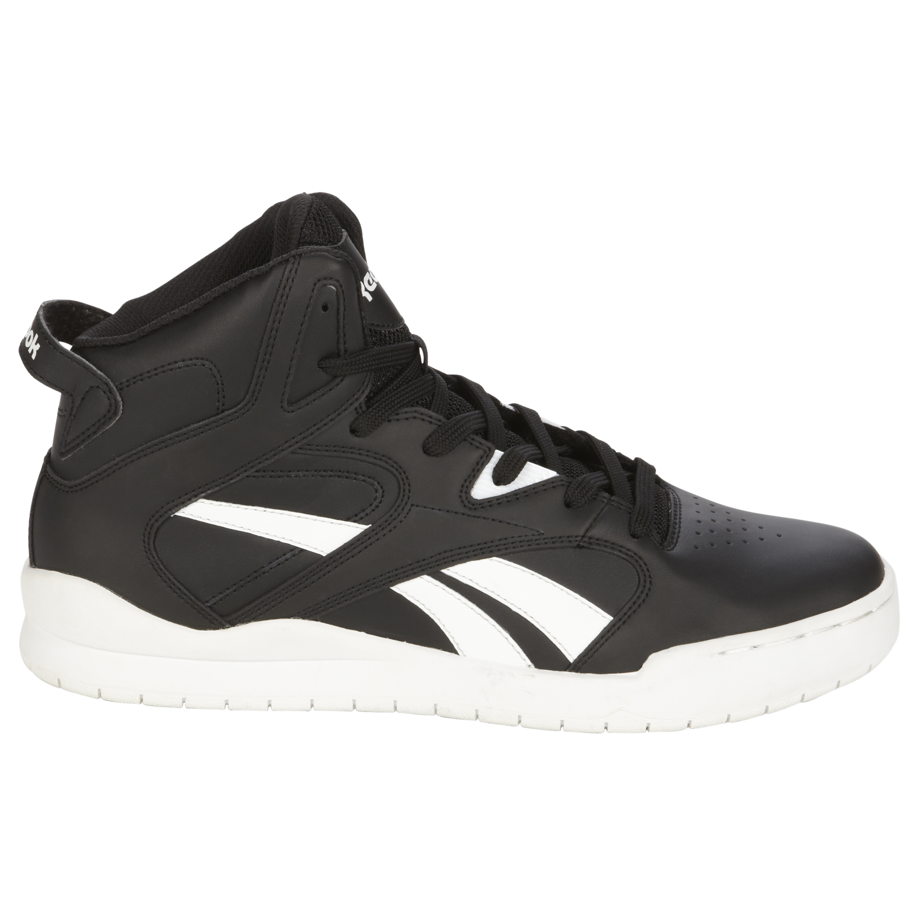 reebok black high tops mens