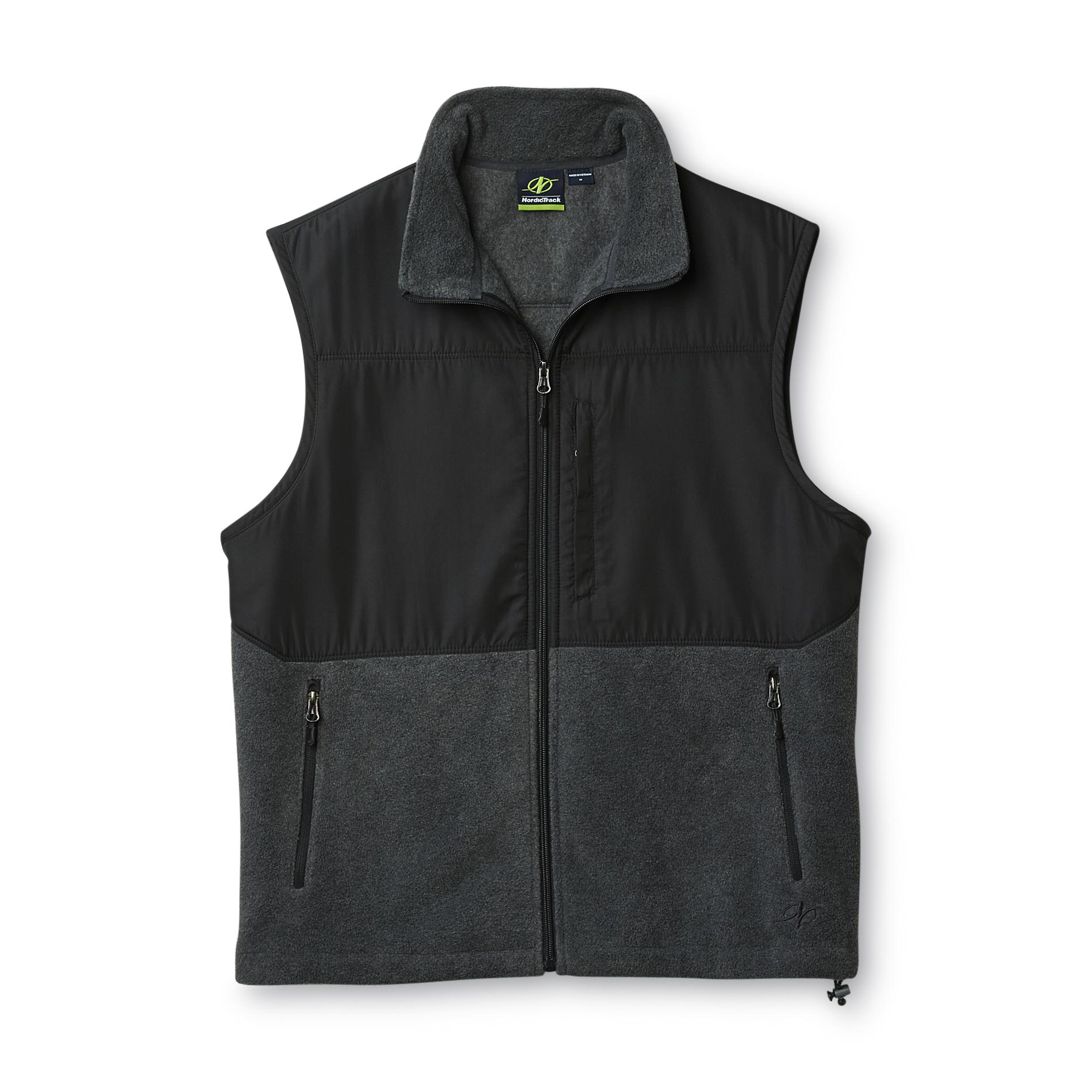 NordicTrack Men's Polar Fleece Ripstop Vest