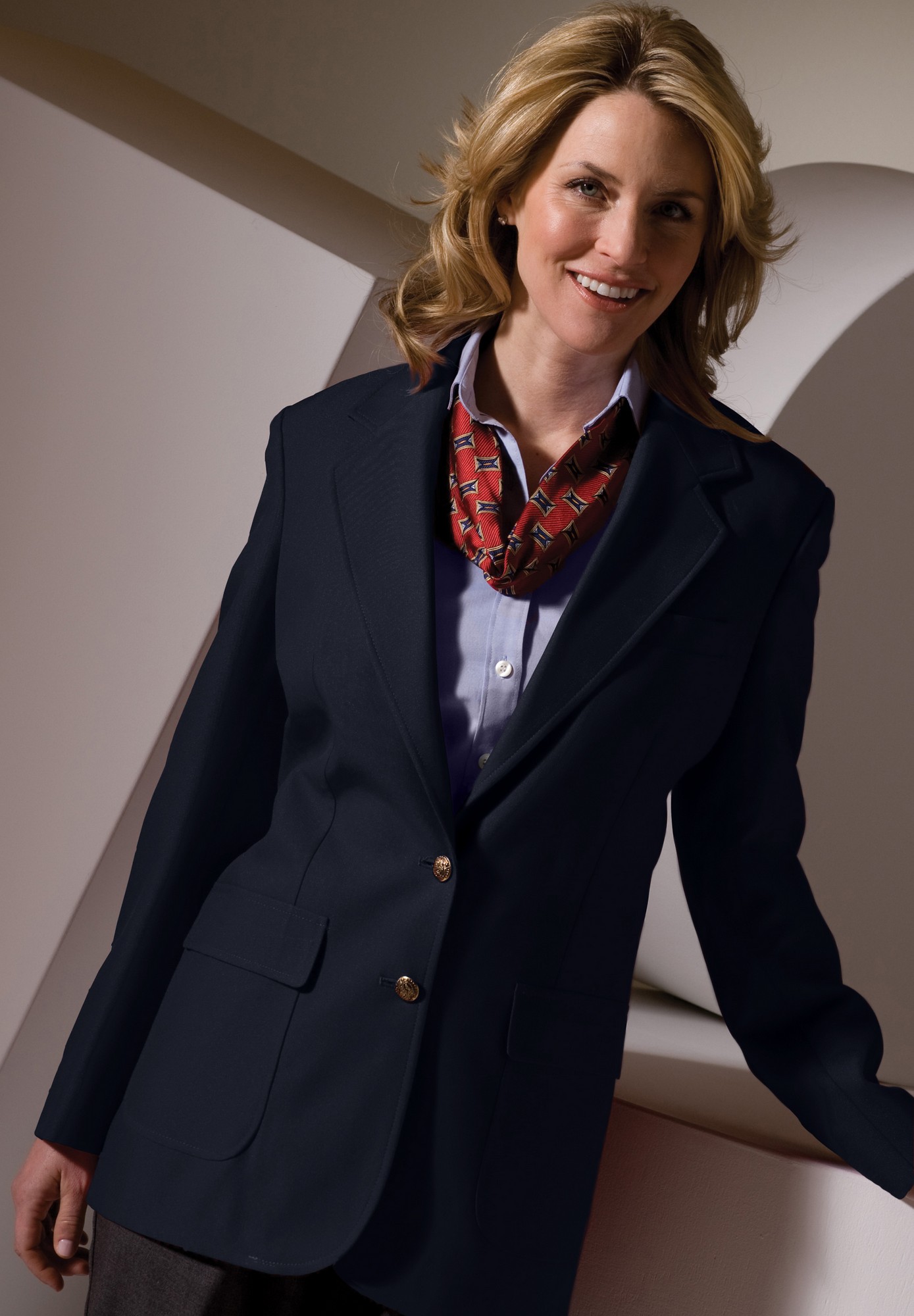 Edwards Women's Plus Polyester Blazer