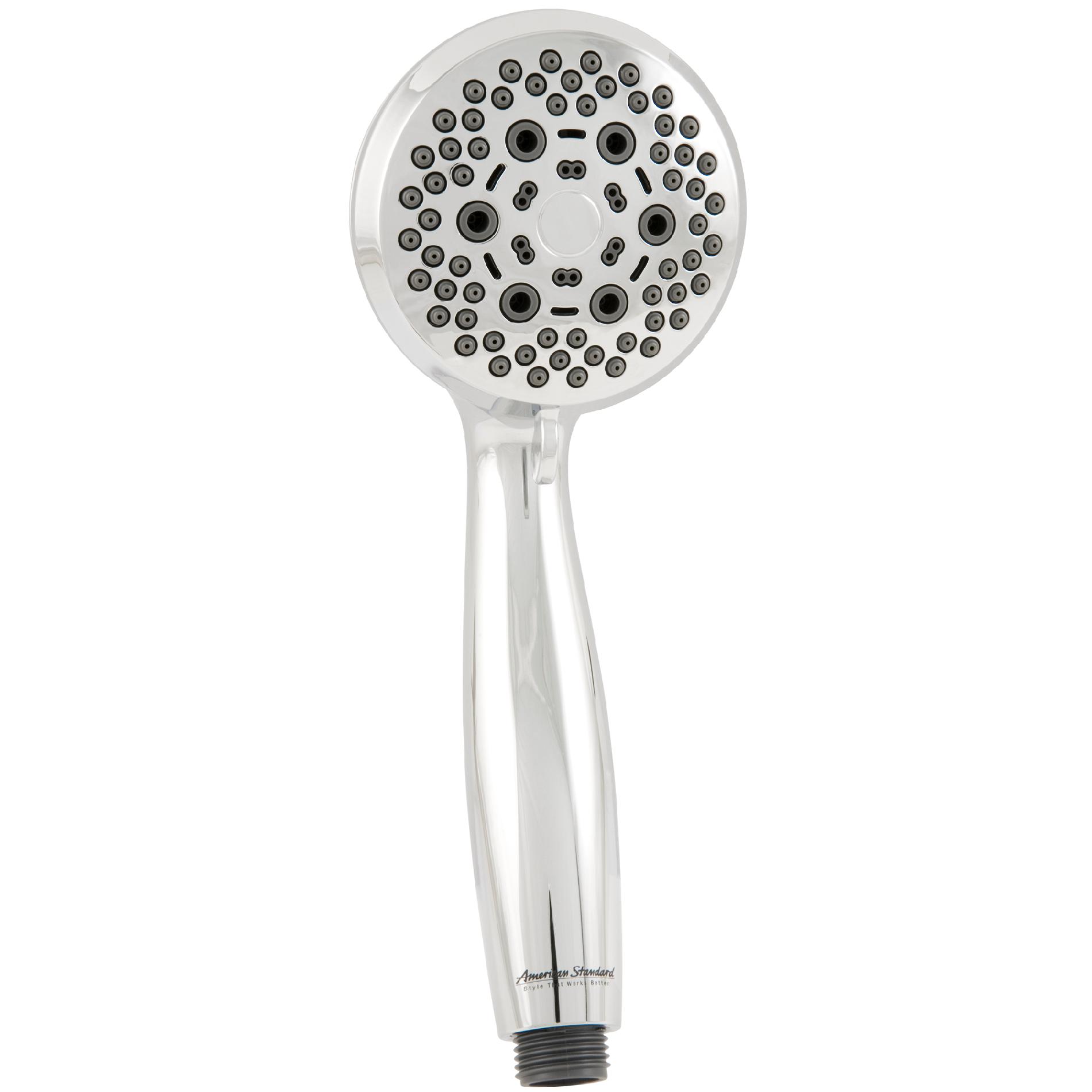 American Standard 6 Setting Handheld Showerhead, Chrome, Eco-Friendy, Grey American Standard 6 Setting Handheld Showerhead, Chrome, Eco-Friendy, Grey