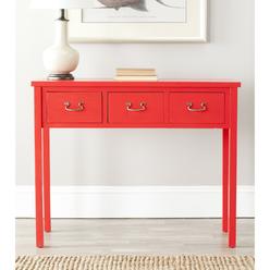 Safavieh AMH6568F Cindy Console Table - Red