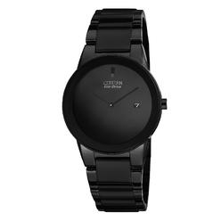 Citizen Men's Black  Eco-Drive Axiom Steel Watch AU1065-58E