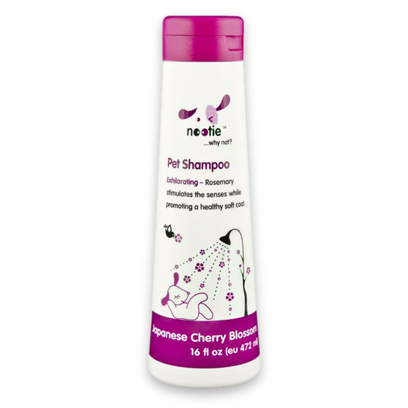 Nootie Exhilarating Shampoo, Japanese Cherry Blossom, 16 oz.