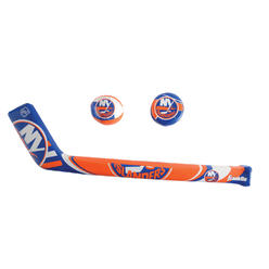 Franklin Sports New York Islanders Nhl Mini Soft Hockey Stick Set - Nhl Team Soft Foam Mini Hockey Stick And Ball Set - Great To