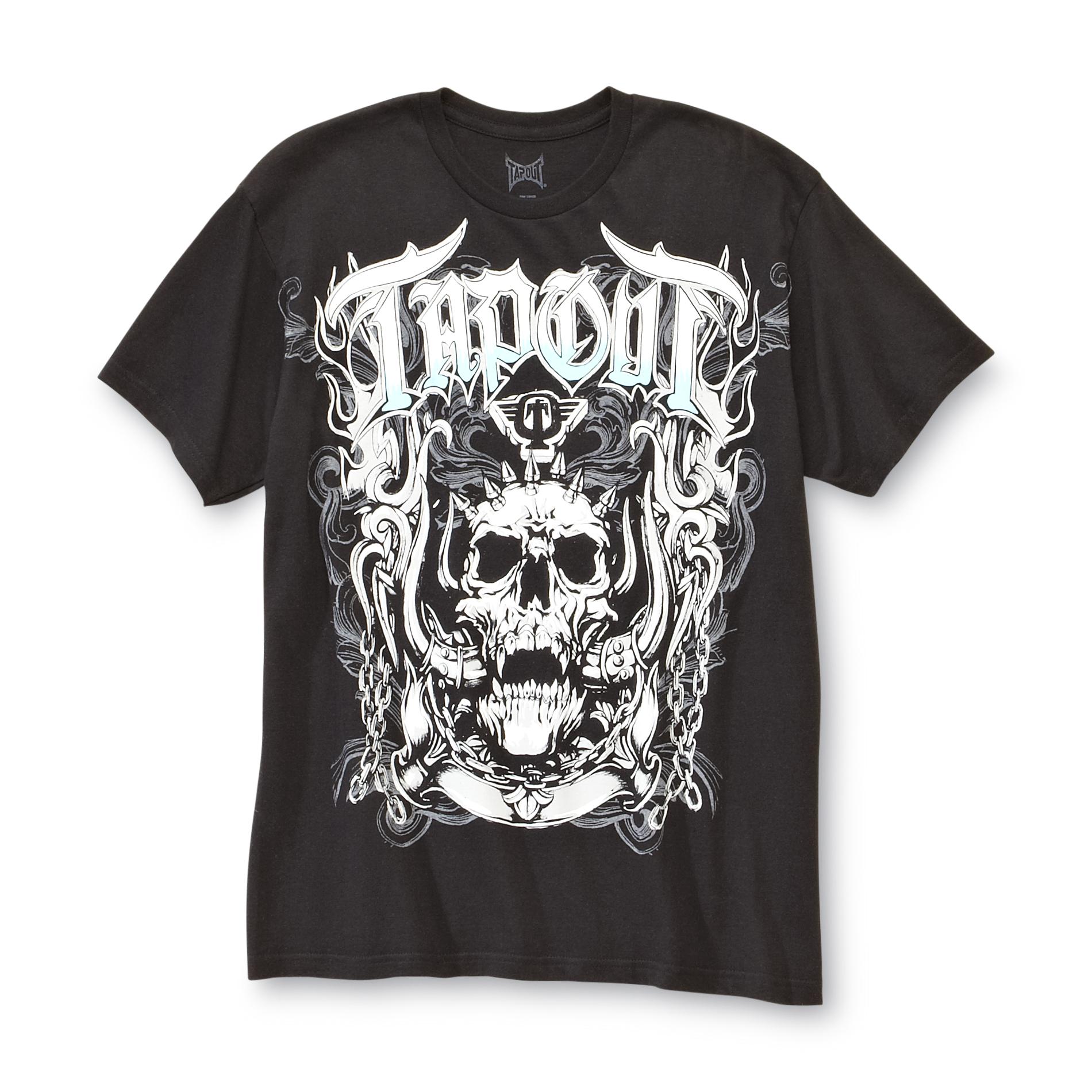 TapouT Young Men's Graphic T-Shirt - Logo & Skull
