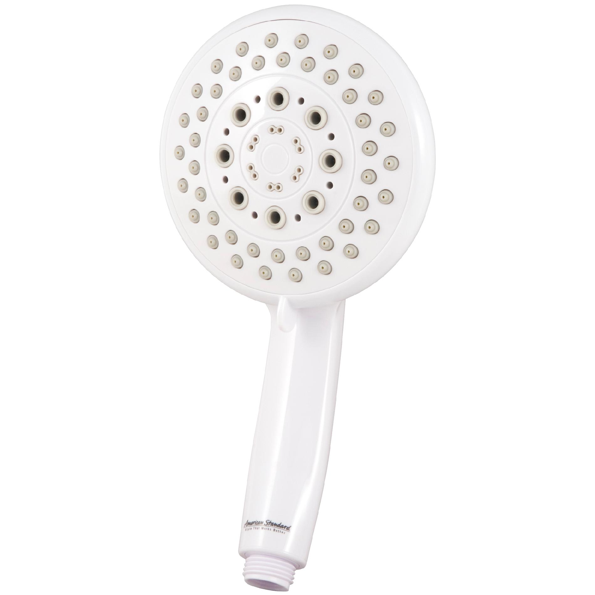 Waxman 5 Setting Handheld Showerhead, White, Eco-Friendly Waxman 5 Setting Handheld Showerhead, White, Eco-Friendly