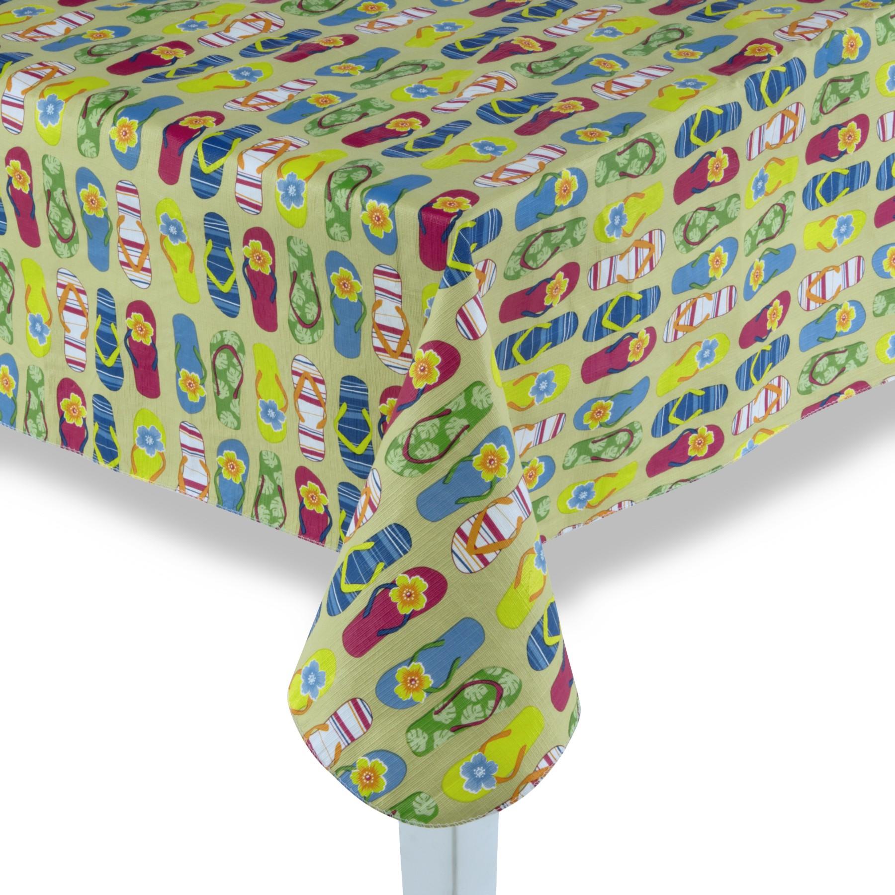 Essential Home Outdoor Umbrella Tablecloth - Flip-Flops