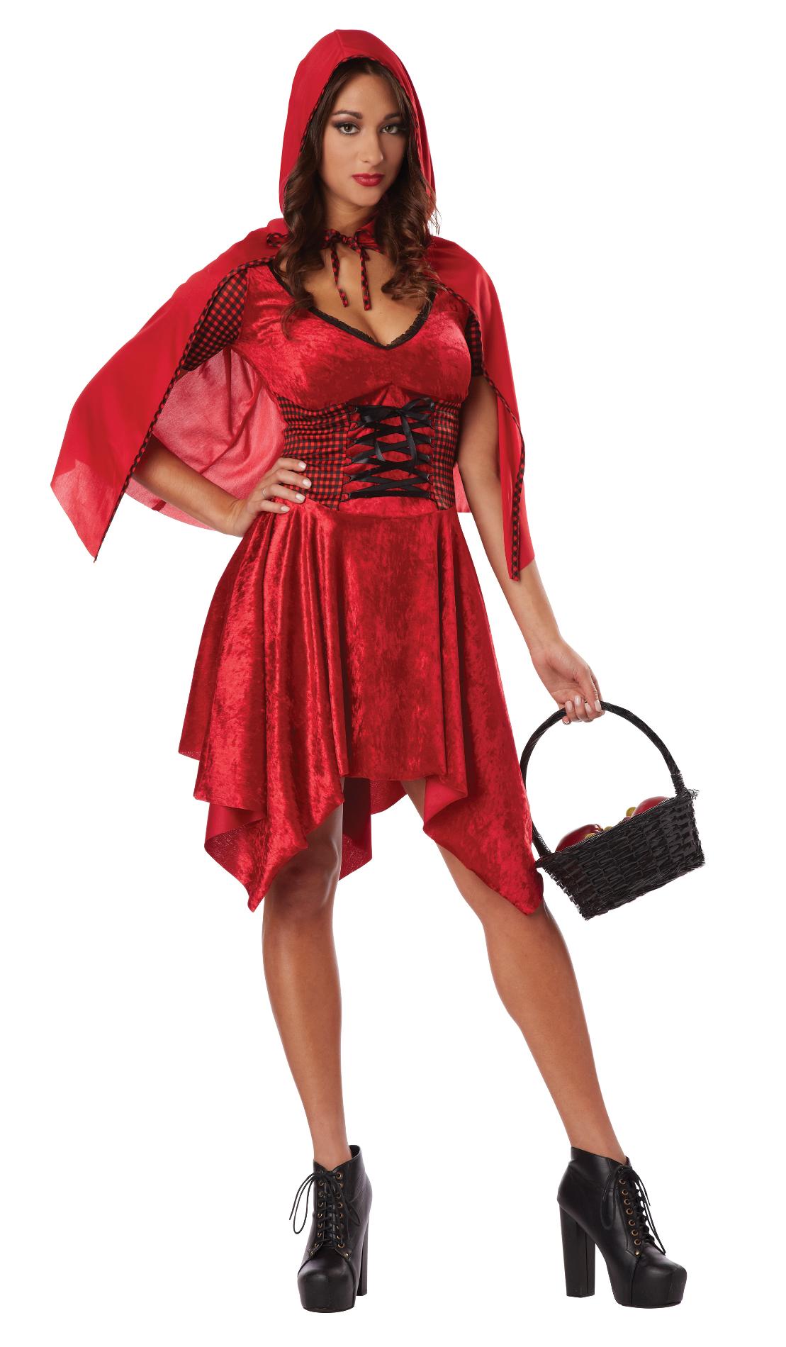 Totally Ghoul Red Riding Hood Women's Halloween Costume