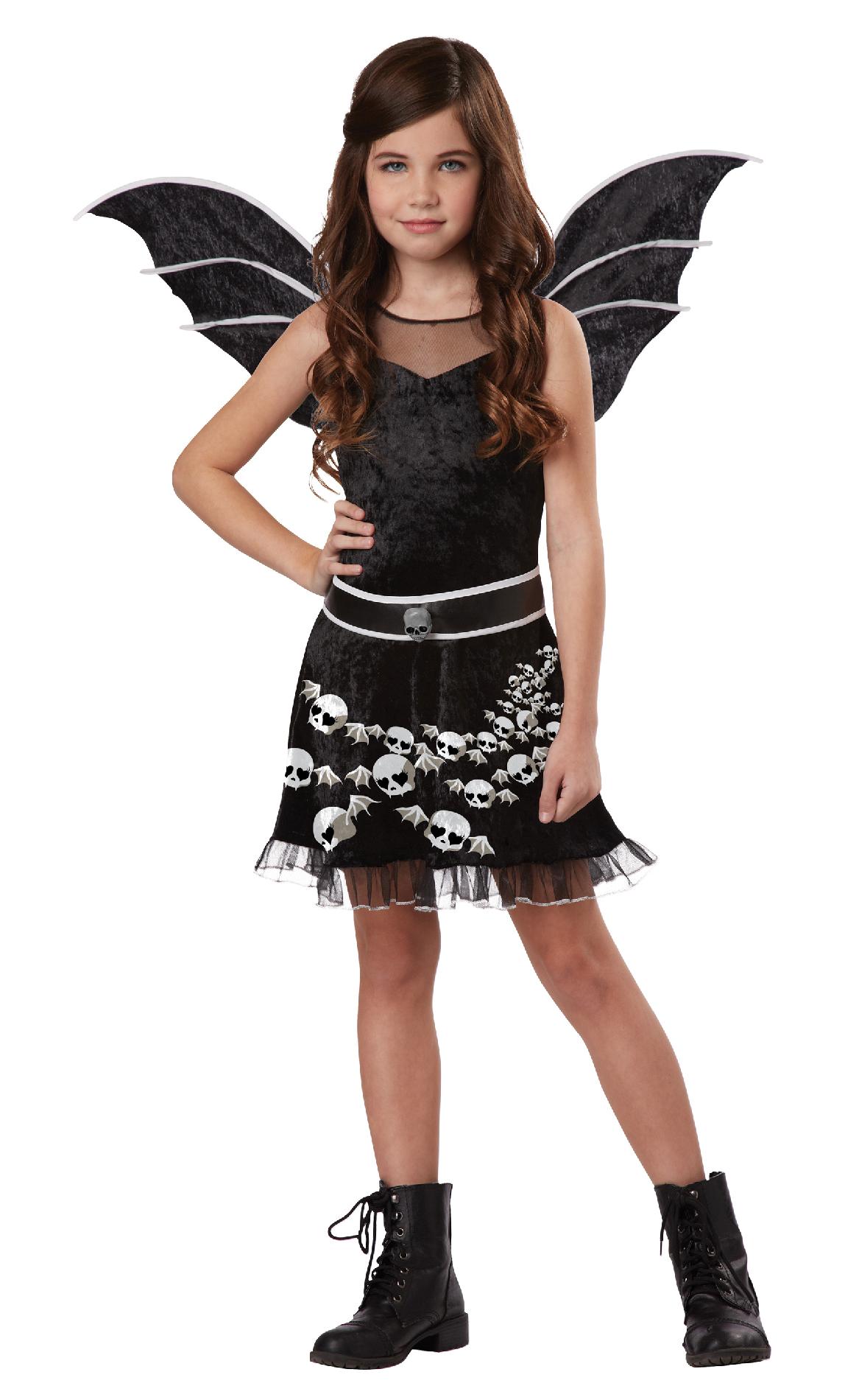 Totally Ghoul Sassy Bat Girls Halloween Costume