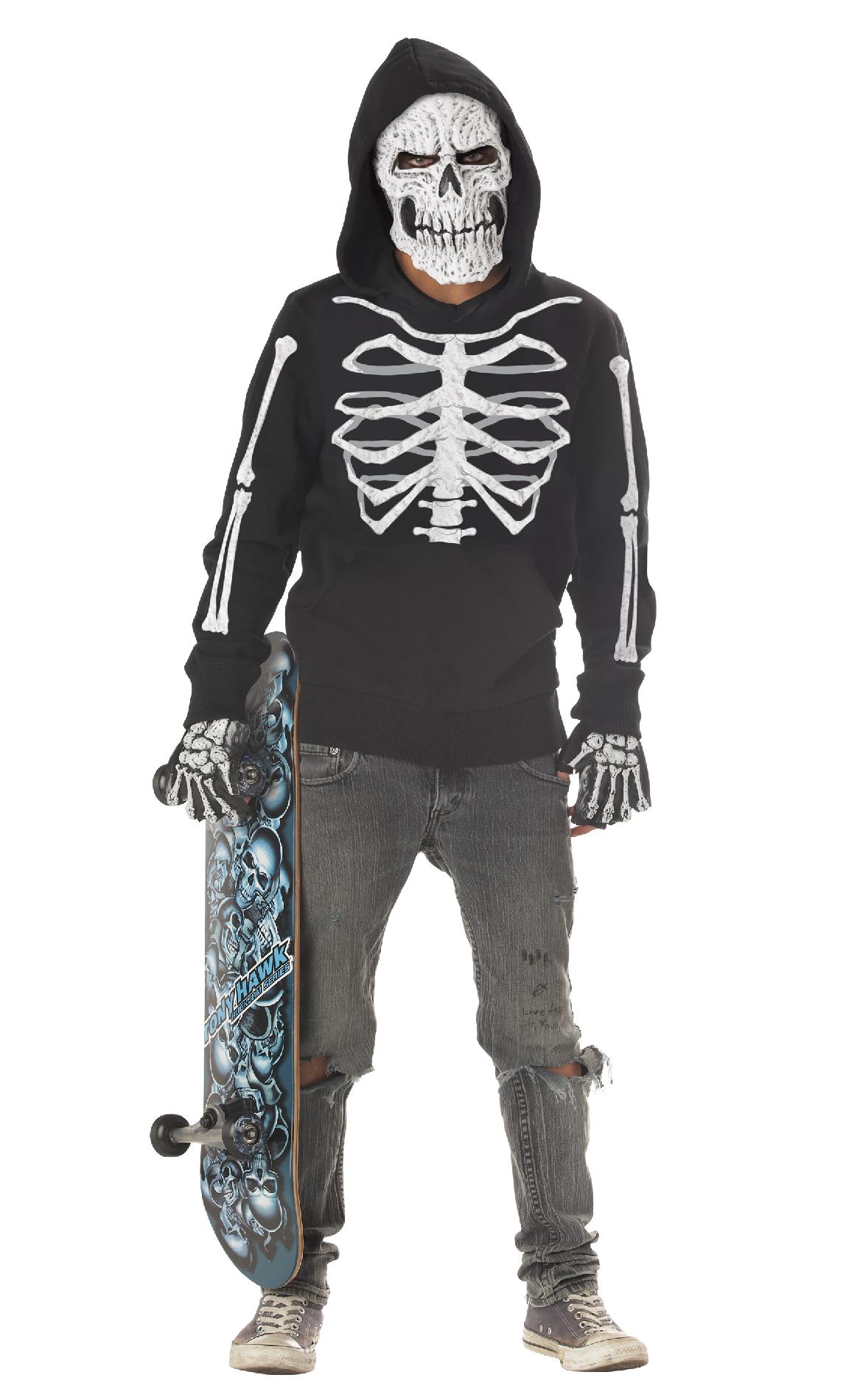 Totally Ghoul Wicked Bones Boys Halloween Costume