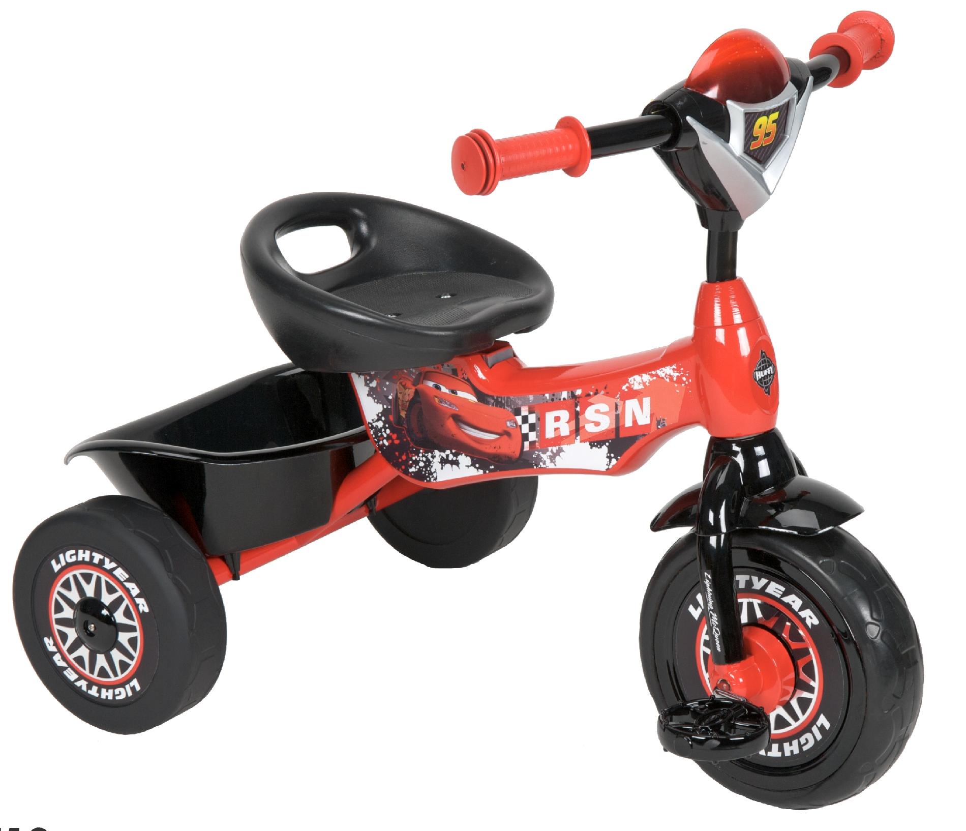 Lights \u0026 Sounds Tricycle - Cars! Red 