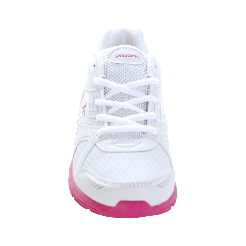 Athletech Women's Ath-L Willow 2 Athletic Shoe - White/Pink