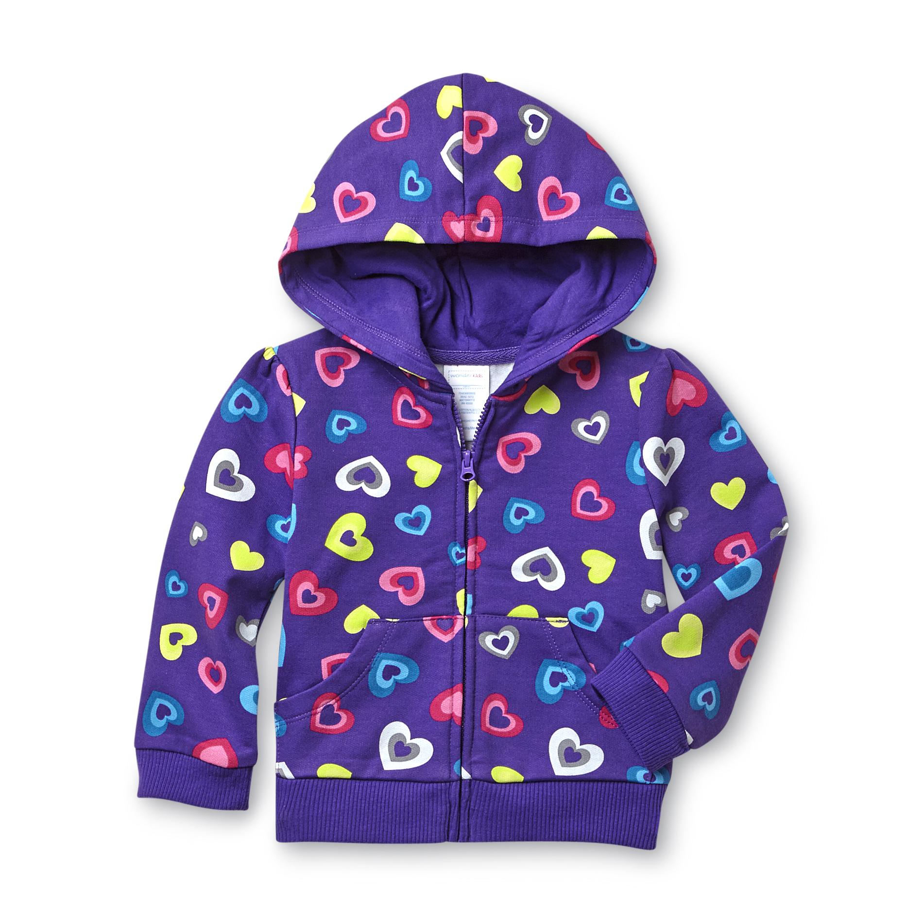 WonderKids Infant & Toddler Girl's Hoodie Jacket - Hearts
