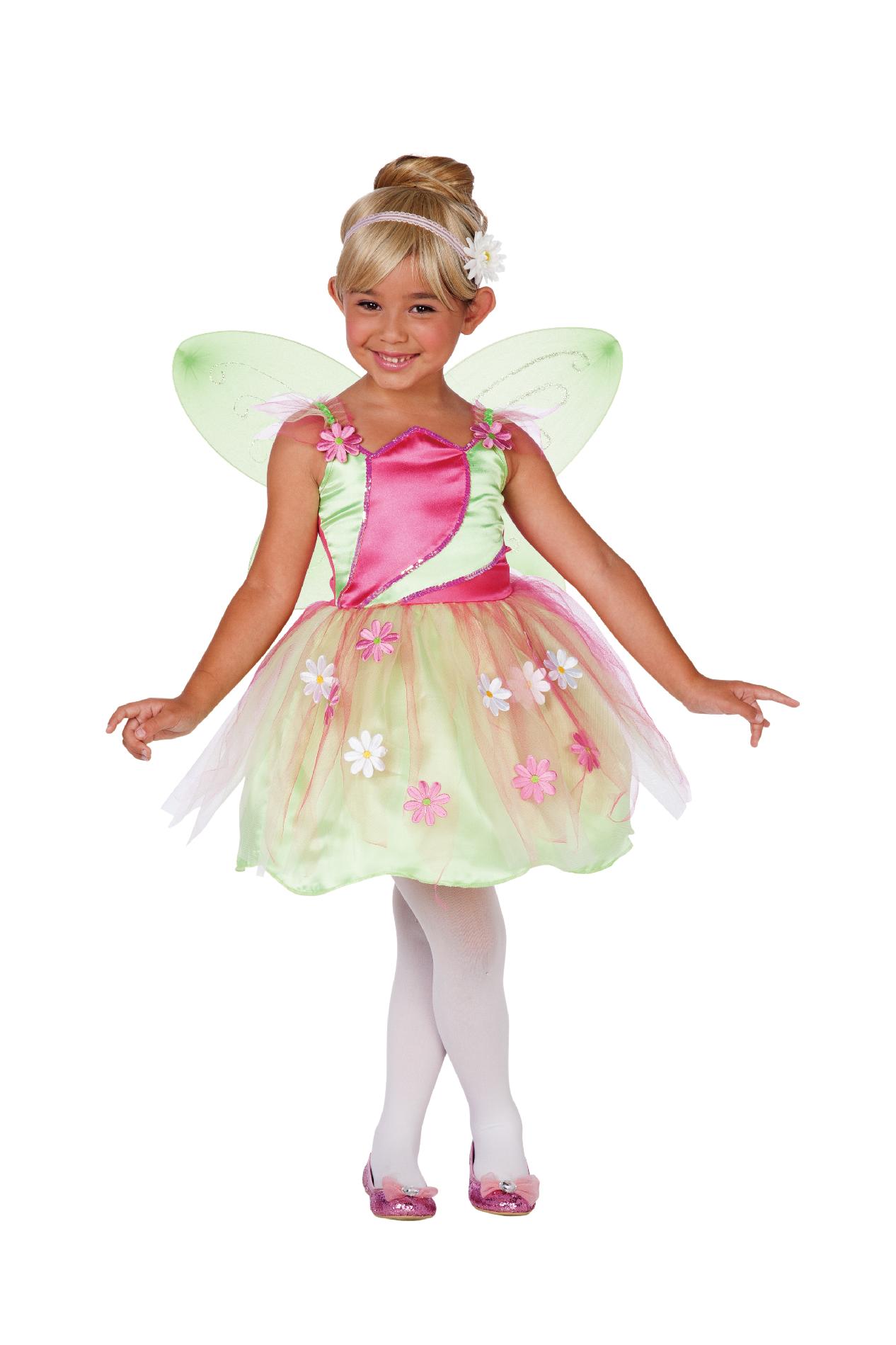 Totally Ghoul Pink Garden Fairy Girls Halloween Costume
