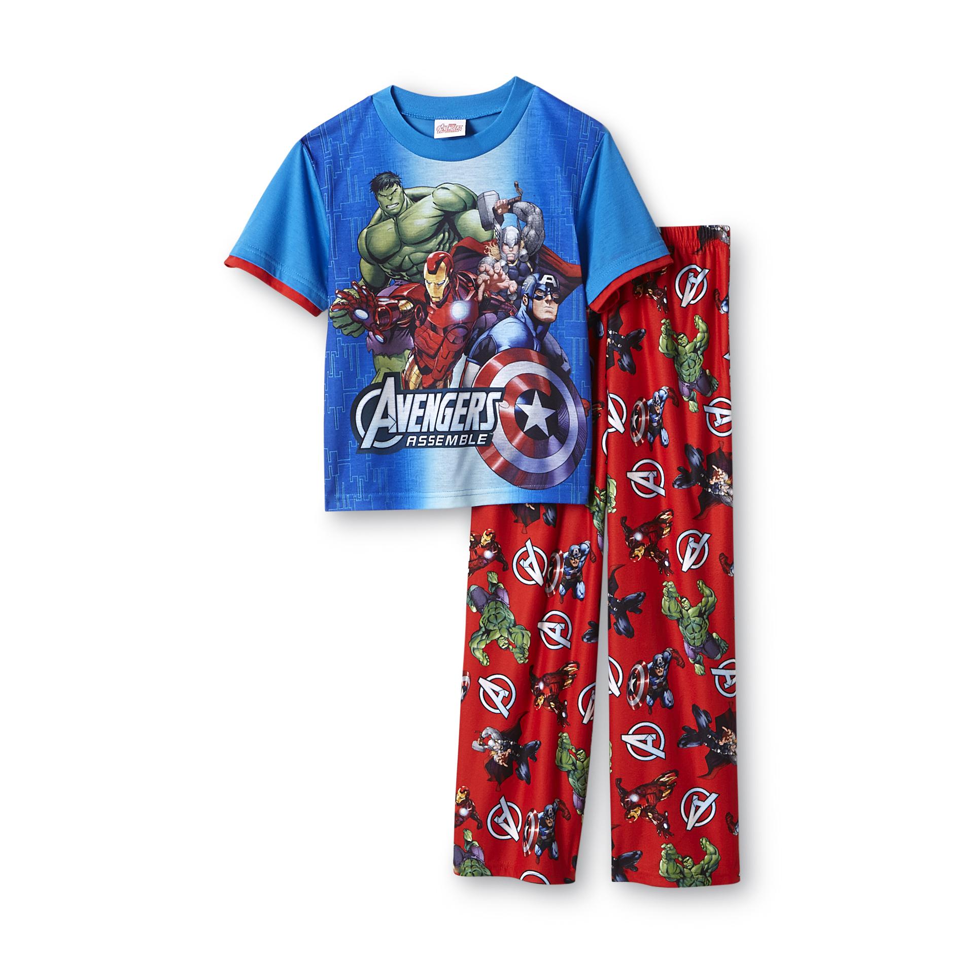 Marvel Avengers Assemble Boy's Pajama Top & Pants