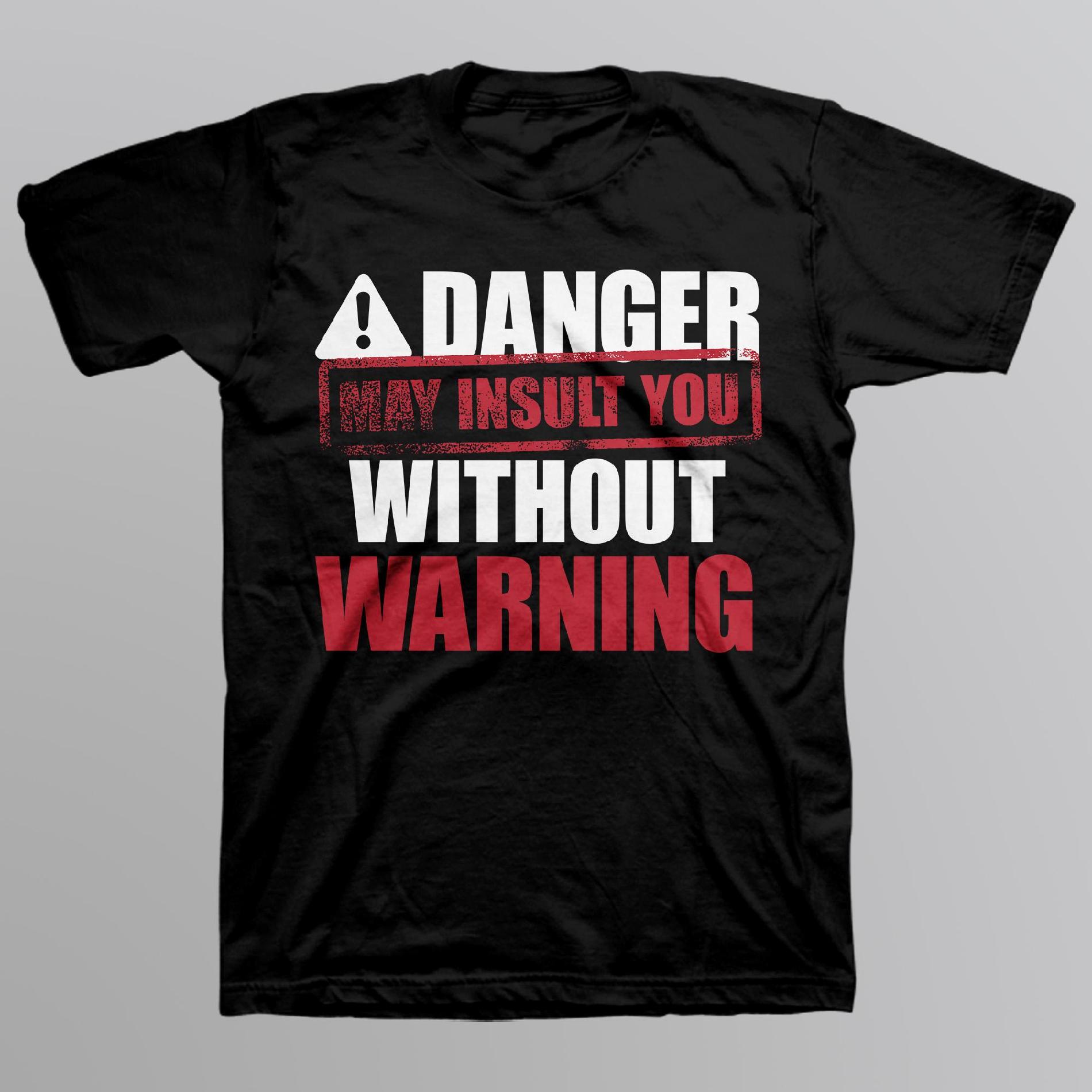 Men's Graphic T-Shirt - Insult Warning