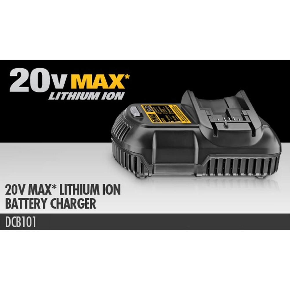DeWalt 12V MAX* - 20V MAX* Lithium Ion Battery Charger
