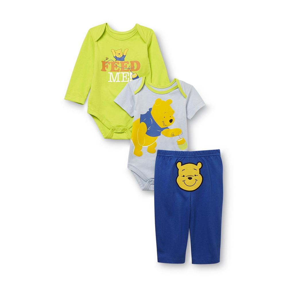 Disney Winnie the Pooh Newborn Boy's Bodysuits & Pants