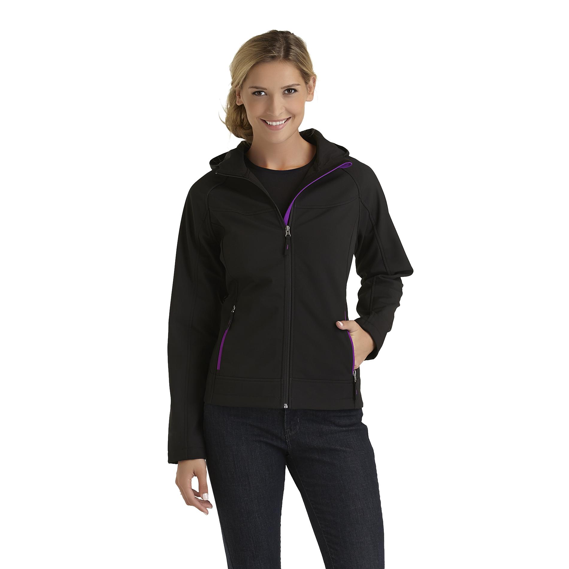 Athletech Women's Hooded Athletic Jacket