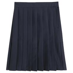 At School by French Toast French Toast Big Girls Pleated Skirt, Navy, 8