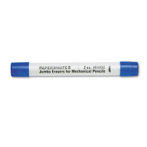 Paper-Mate PAP64892 Mechanical Pencil Eraser Refills, 2/Pk