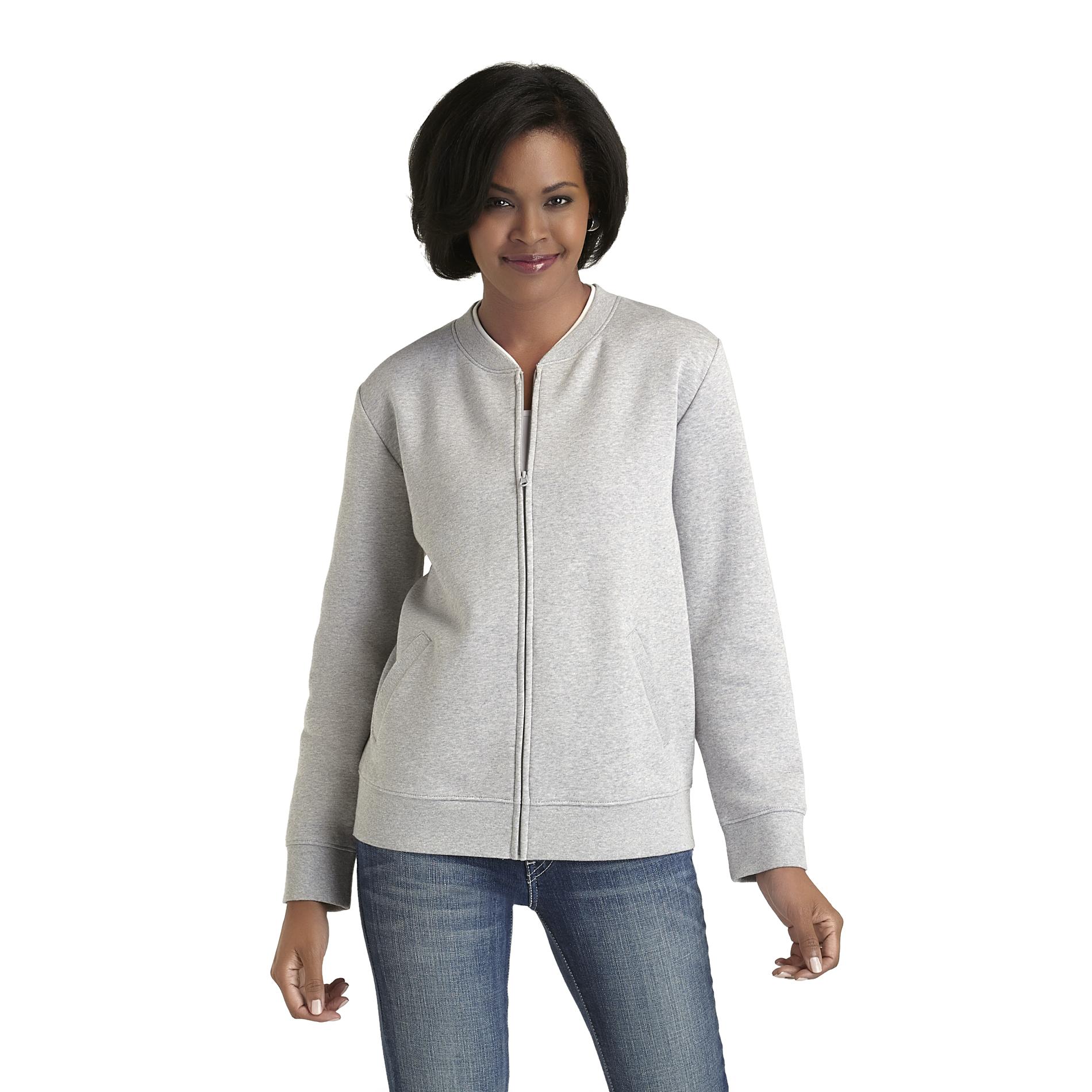 Laura Scott Women's Fleece Zip-Front Jacket