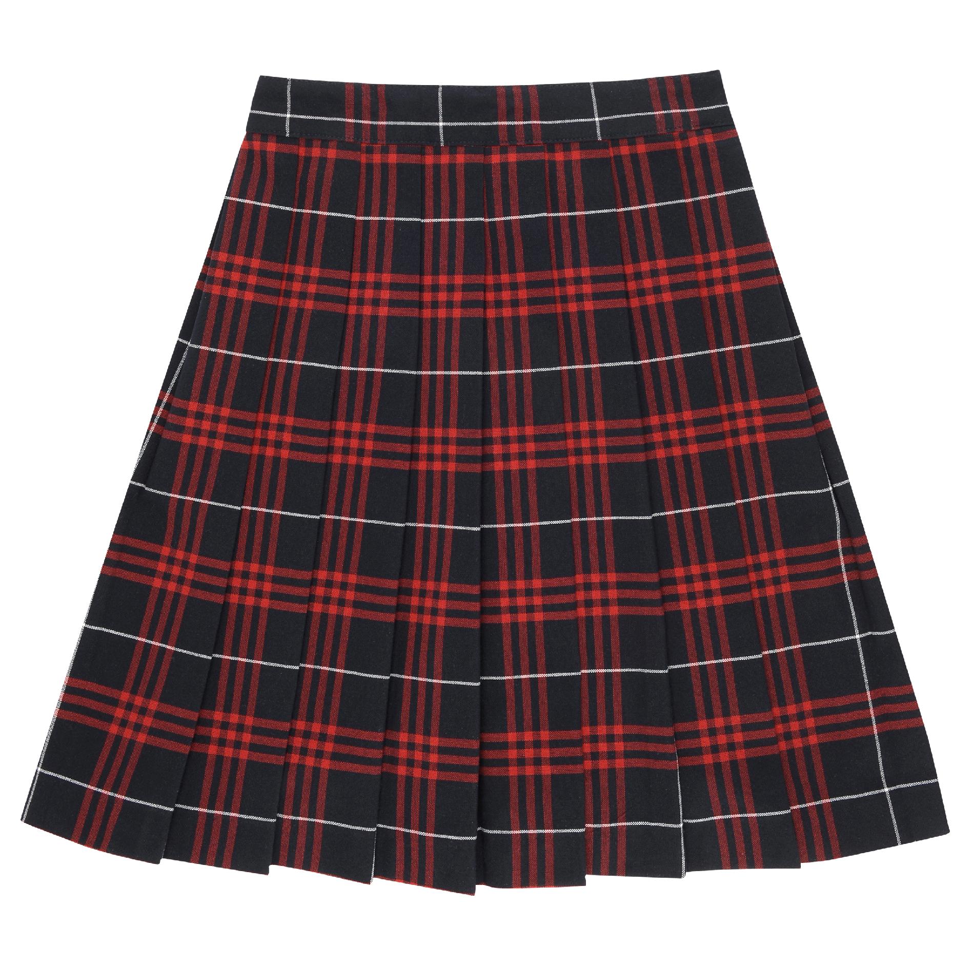 At School by French Toast 7 20 Navy Red Plaid Pleated Skirt At School by French Toast 7 20 Navy Red Plaid Pleated Skirt