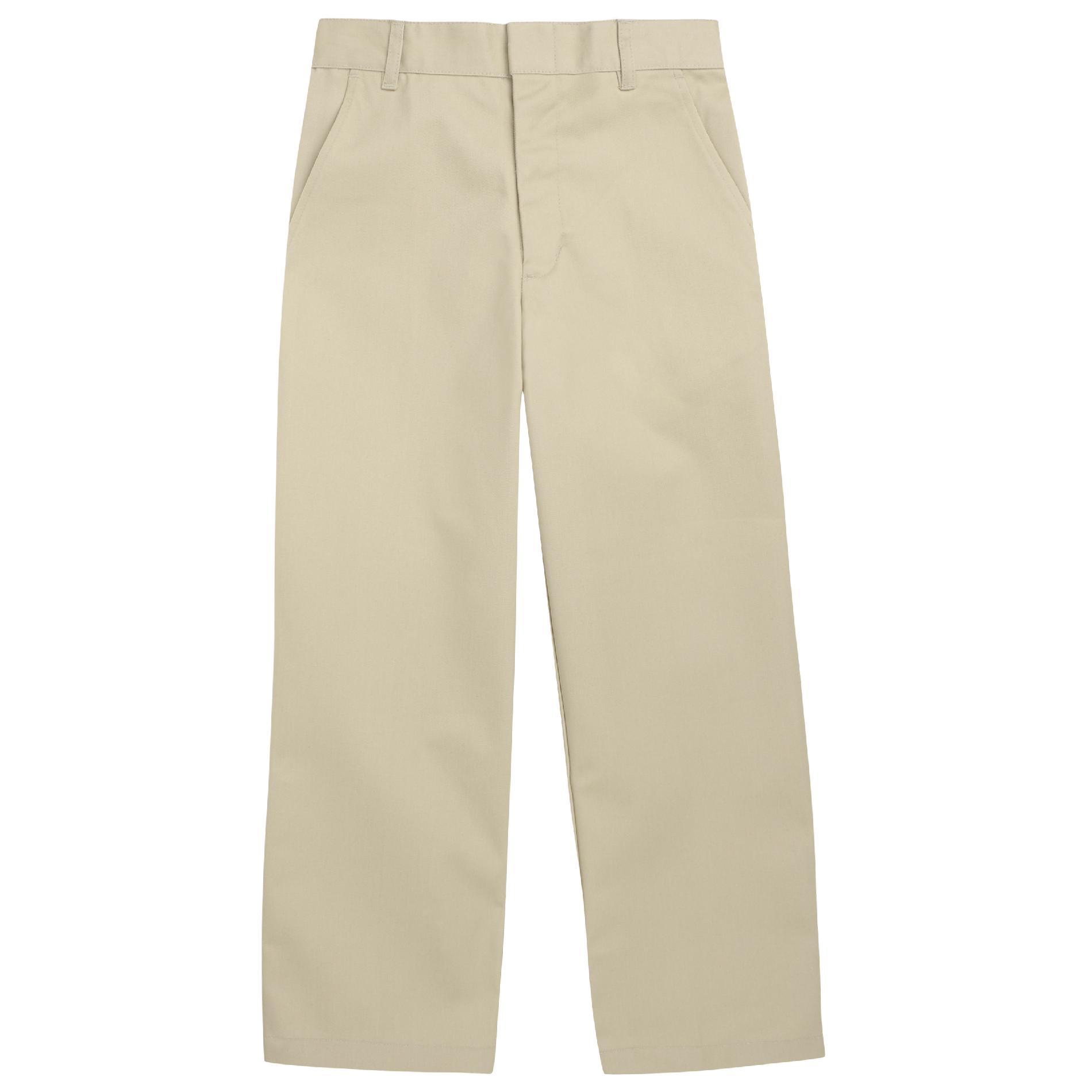 At School by French Toast Young Men 40-44 Twill Pant (Khaki)
