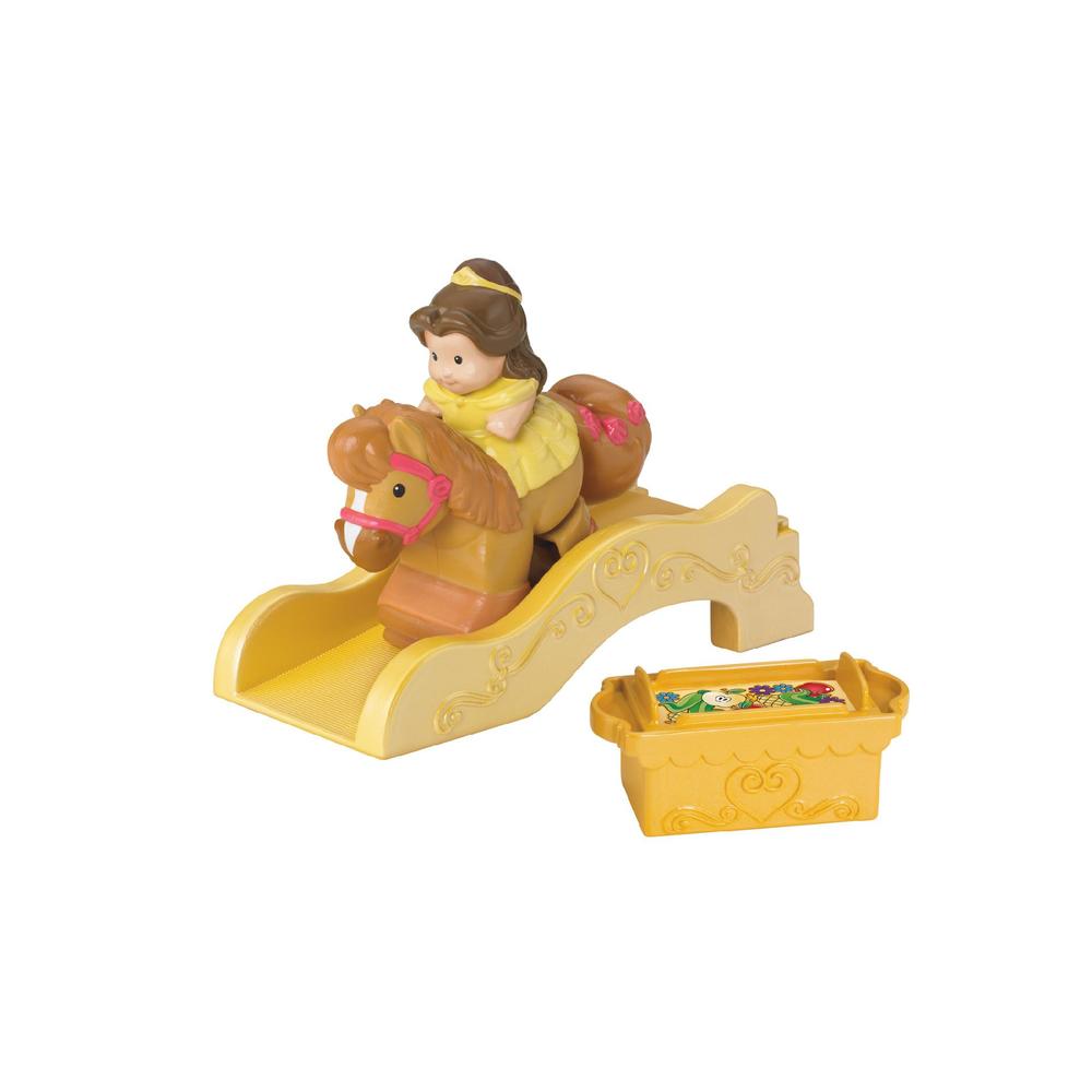 Fisher-Price Disney Princess Klip Klop Belle Figure with Phillip by Fisher Price