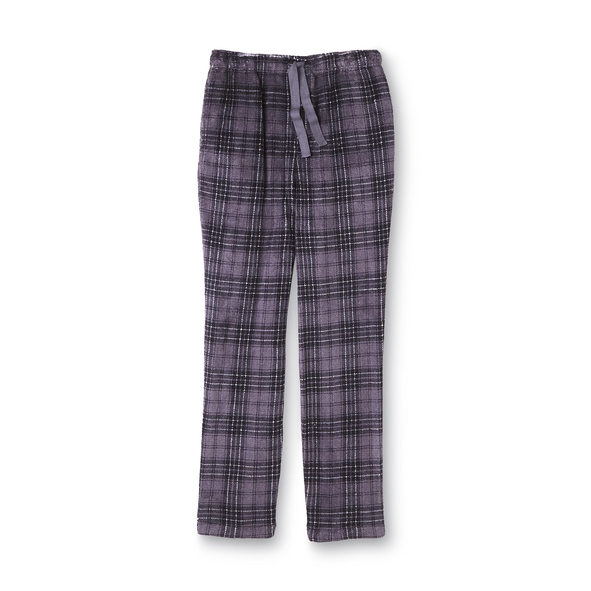 Joe Boxer Men's Plush Pajama Pants - Plaid