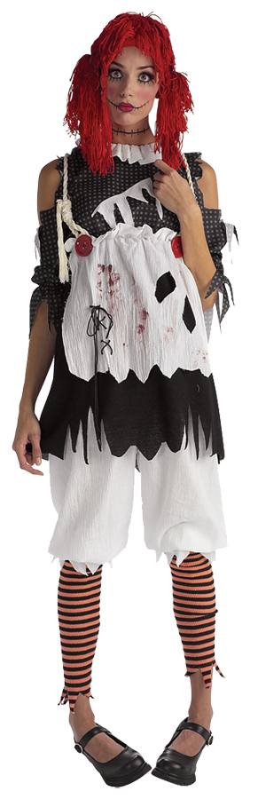 Women&#8217;s Rag Doll Halloween Costume