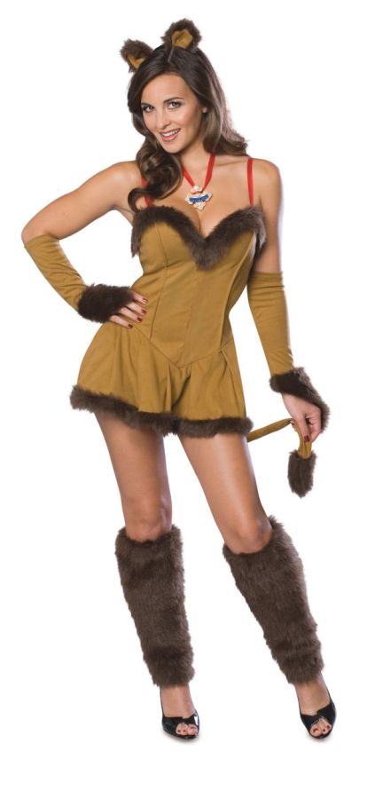 The Wizard of Oz Women's Cowardly Lioness Halloween Costume