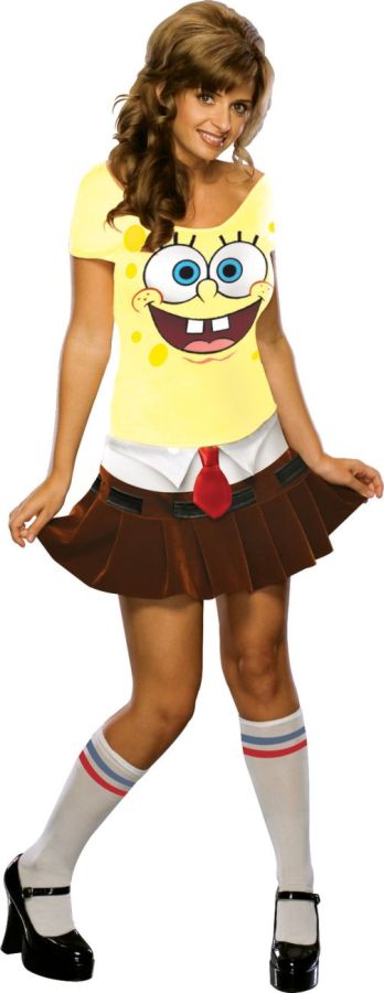 Women&#8217;s Spongebabe Halloween Costume
