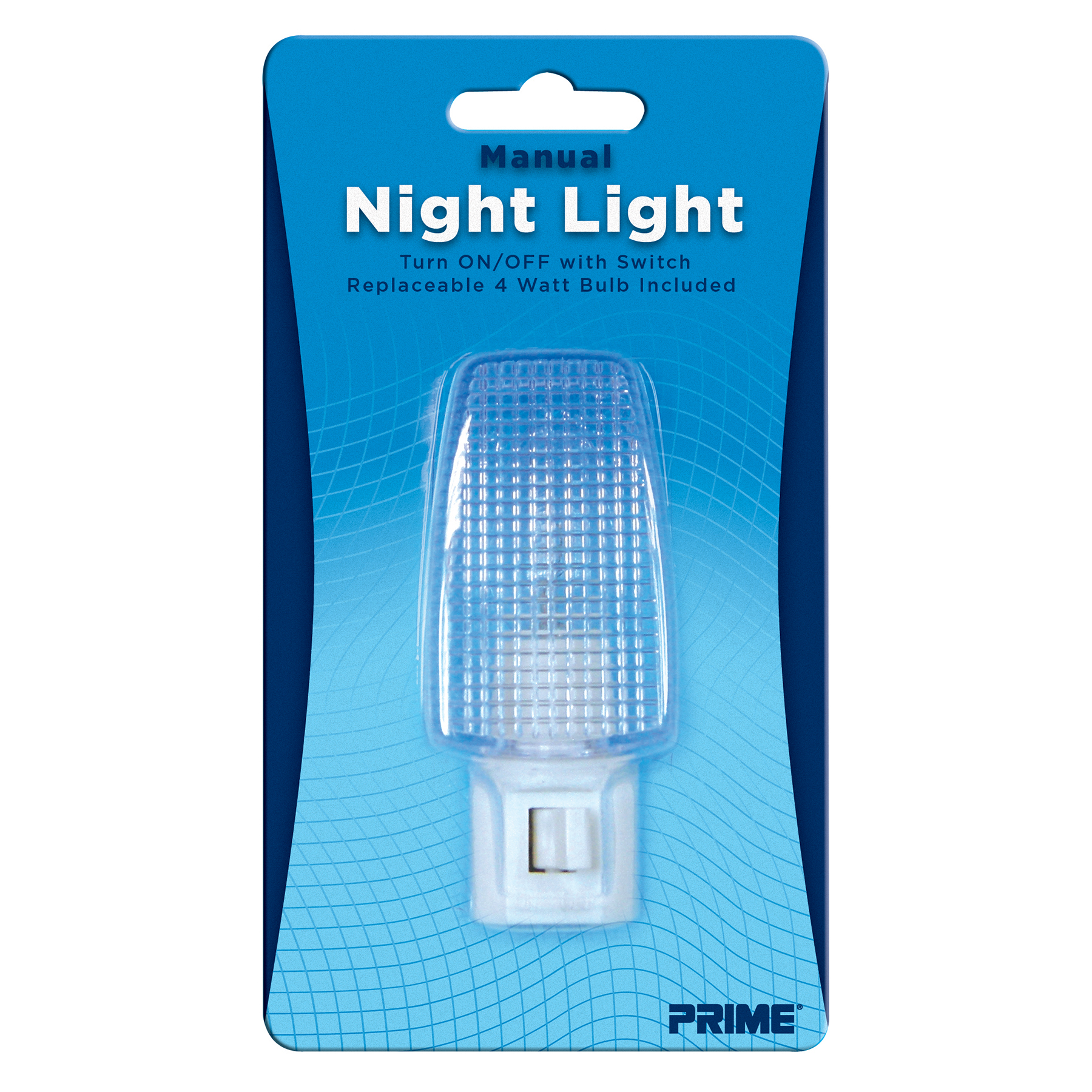 Prime Wire & Cable 1Pack Incandescent Manual Night Light